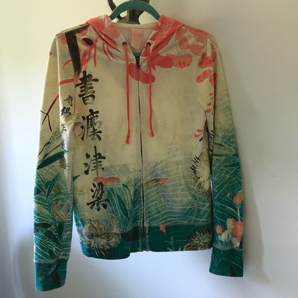 Lucky brand zip up hoodie